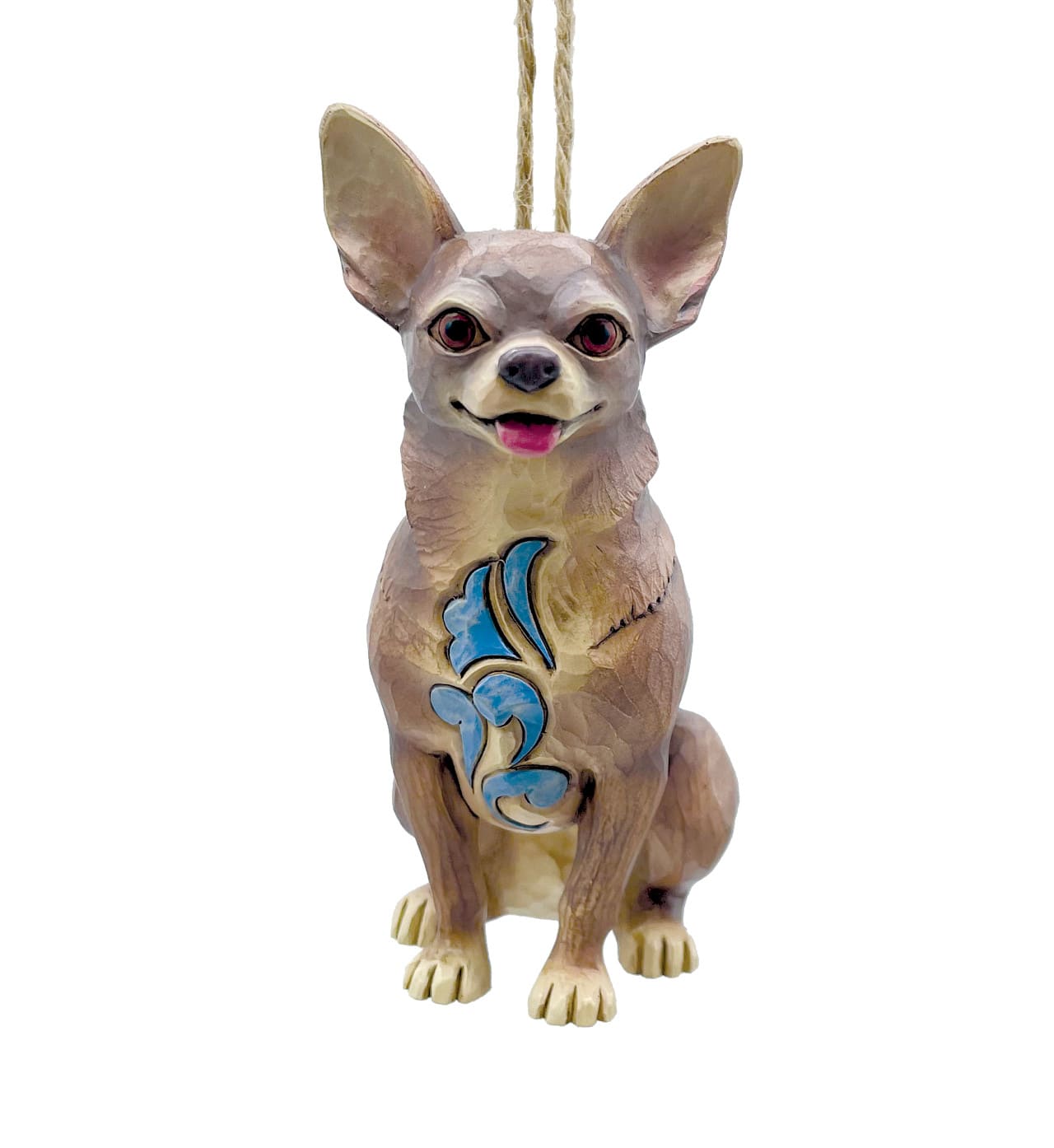 Hunde Ornament Chihuahua 6019340 - Jim Shore Heartwood Creek Weihnachtsanhänger