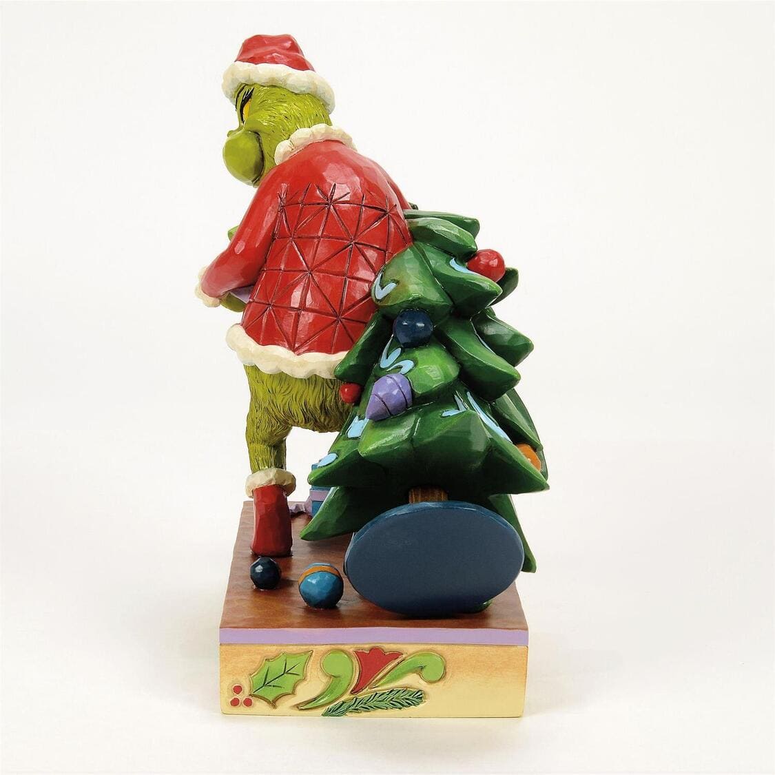 Grinch Carrying / Stealing Tree - Grinch stiehlt Weihnachtsbaum - Grinch by Jim Shore 6017064
