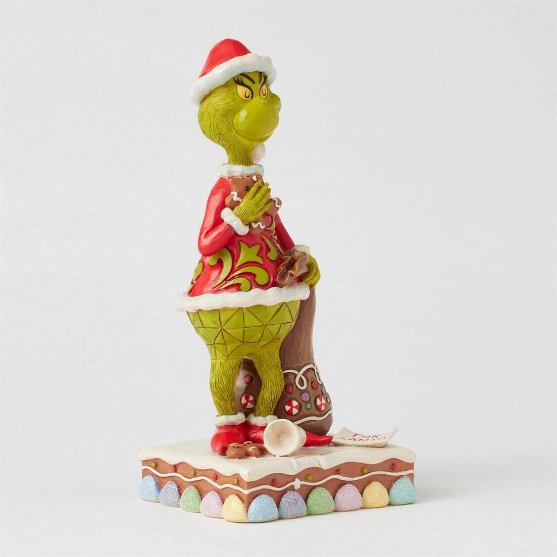 Grinch Eating Cookies / Grinch isst Kekse - Grinch by Jim Shore 6017058