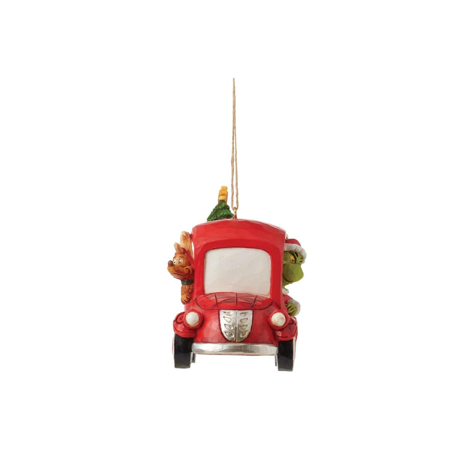 Grinch in a Red Truck Ornament - The Grinch by Jim Shore 6012706
