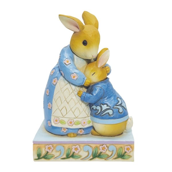 Beatrix Potter by Jim Shore, Beatrix Potter, Peter Rabbit, Peter Hase, Peter Rabbit with Mrs. Rabbit, 6010686, Peter Hase und Mrs. Rabbit,  Jim Shore Beatrix Potter, Jim Shore Peter Rabbit
