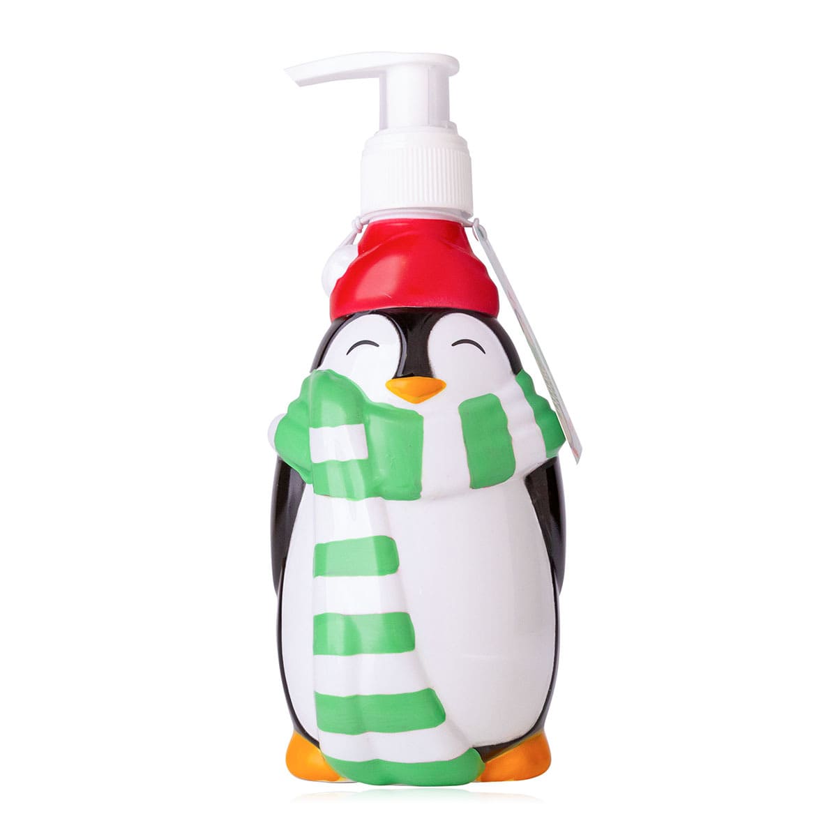 Accentra Seifenspender Pinguin, Flüssigseife, Weihnachtsseife, Weihnachtgeschenk, Mitbringsel, 8160185, Pumpspender Penguin