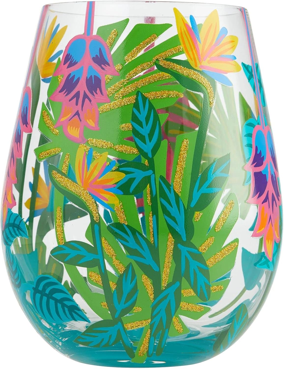 Trinkglas - Tropical Vibes / Tropenfieber - Lolita Stemless Trinkglas 6004763
