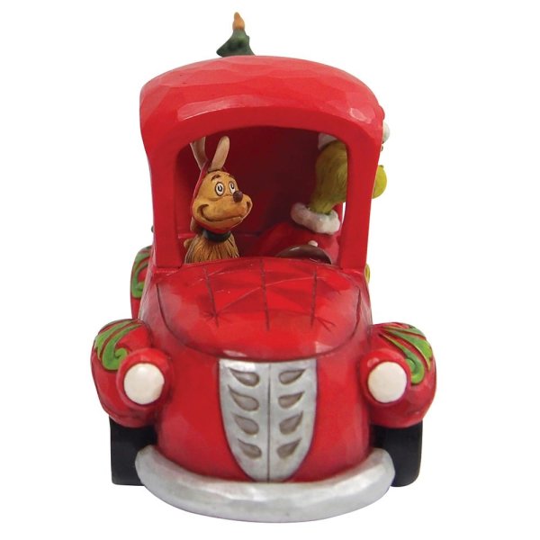 Grinch im roten Laster / Grinch in Red Truck - Grinch by Jim Shore 6010775