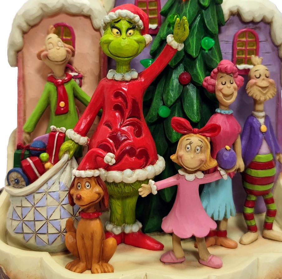 Grinch Carved By Heart - LED beleuchtet Jim Shore Der Grinch 6008890