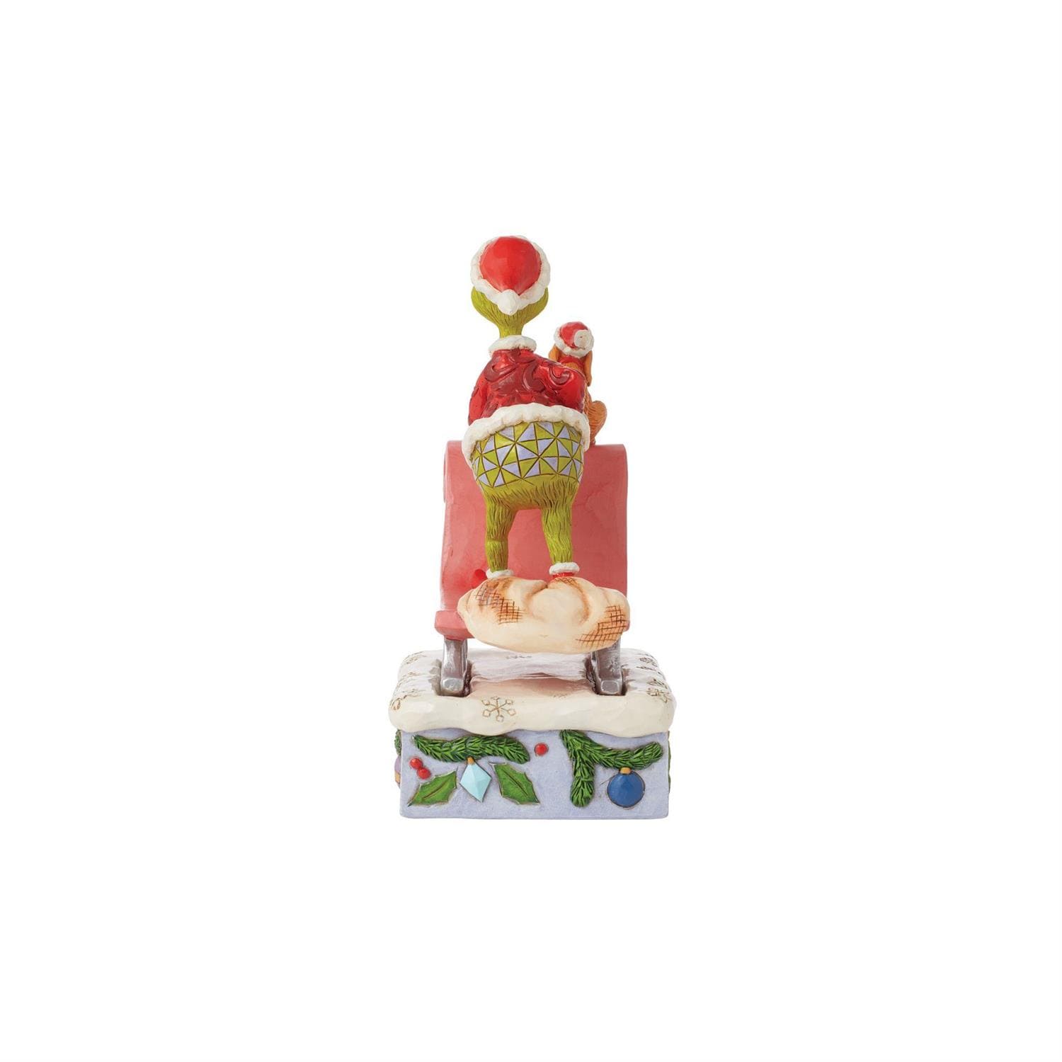 Grinch & Max auf Schlitten / on Sled - Jim Shore The Grinch 6015215