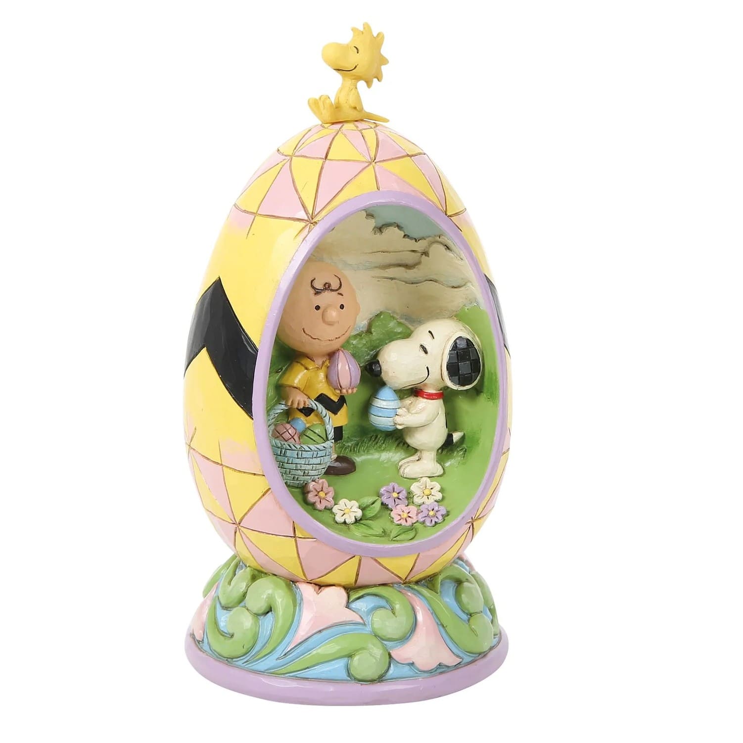 You're A Good Egg, Charlie Brown Osterei-Diorama - 6019592 Jim Shore Peanuts Snoopy Figur