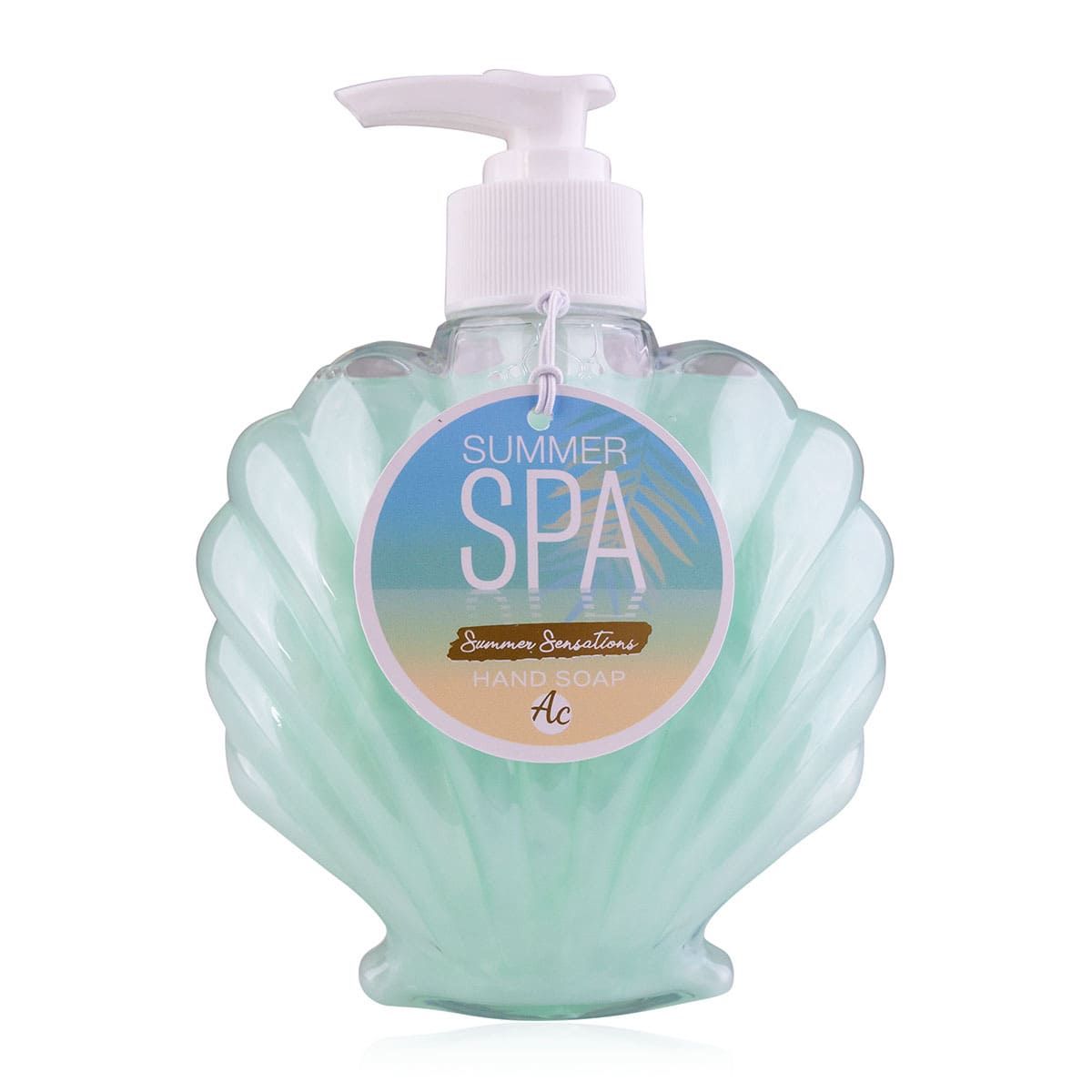 Seifenspender - Maritim / Muschel Summer Spa, türkis - Flüssigseife im Spender -Handseife 8160956a