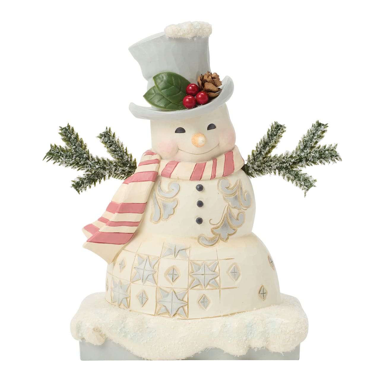 Woodland Winter Welcome Schneemann 6019310 - Heartwood Creek by Jim Shore Schneemann