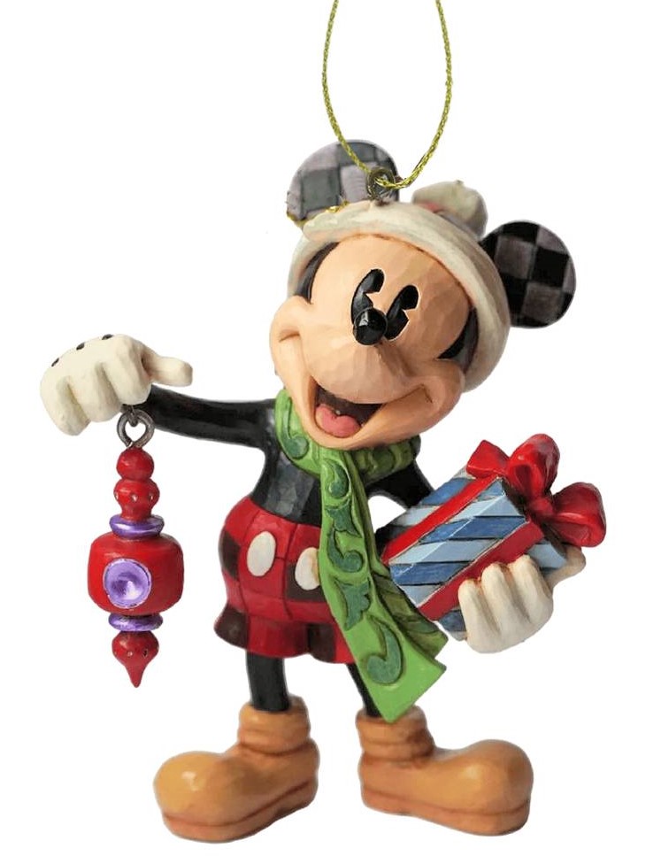 Christmas Magic Mickey Mouse / Micky Maus Ornament - Disney Traditions Jim Shore 6017546
