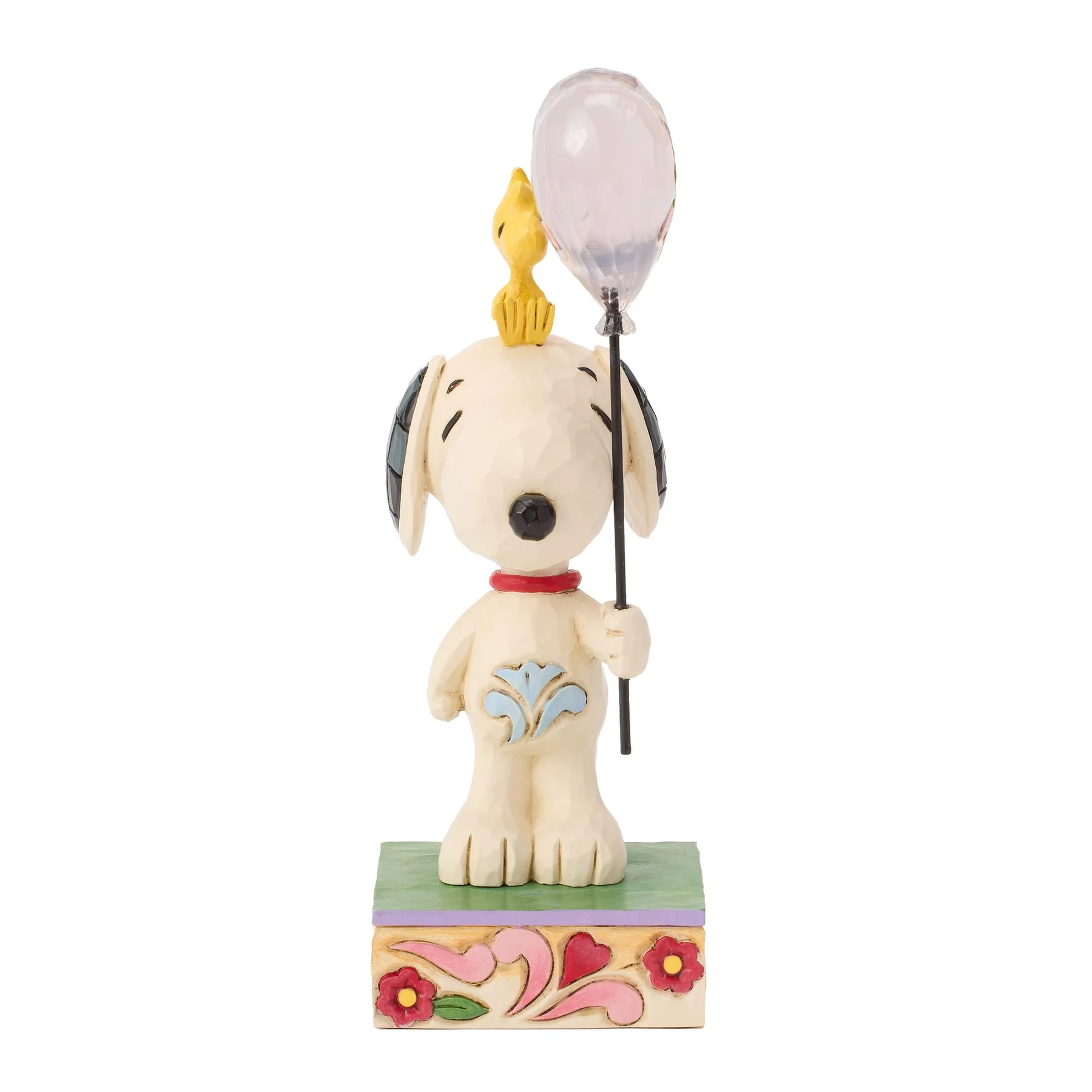 You Make My Heart Float - Snoopy & Woodstock Herzballon 6019590 Jim Shore Peanuts Snoopy Figur