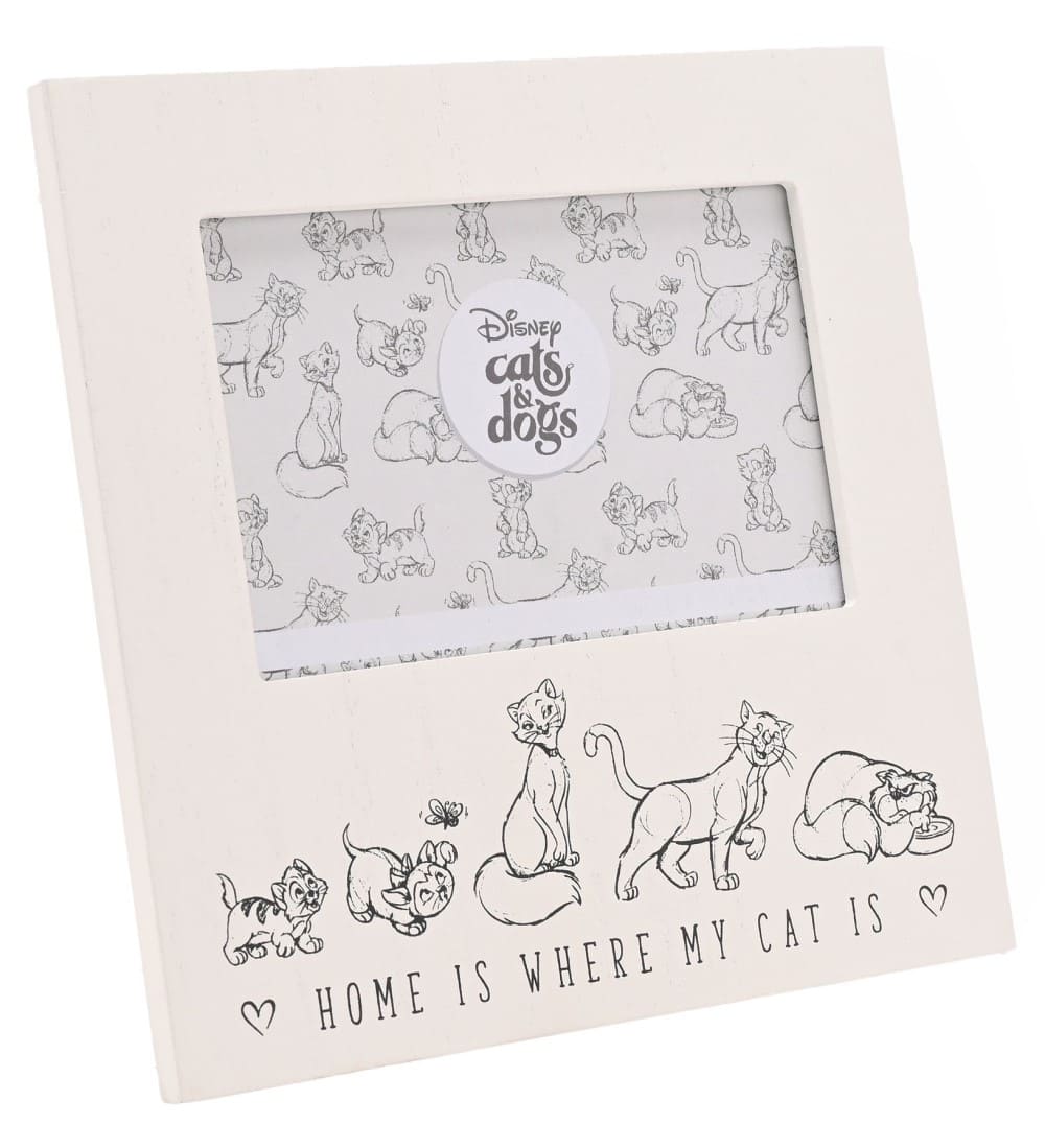 Bilderrahmen Cats & Dogs - Disney Katzen Home Is Where My Cat Is - DI2432 / Disney Photo Frame