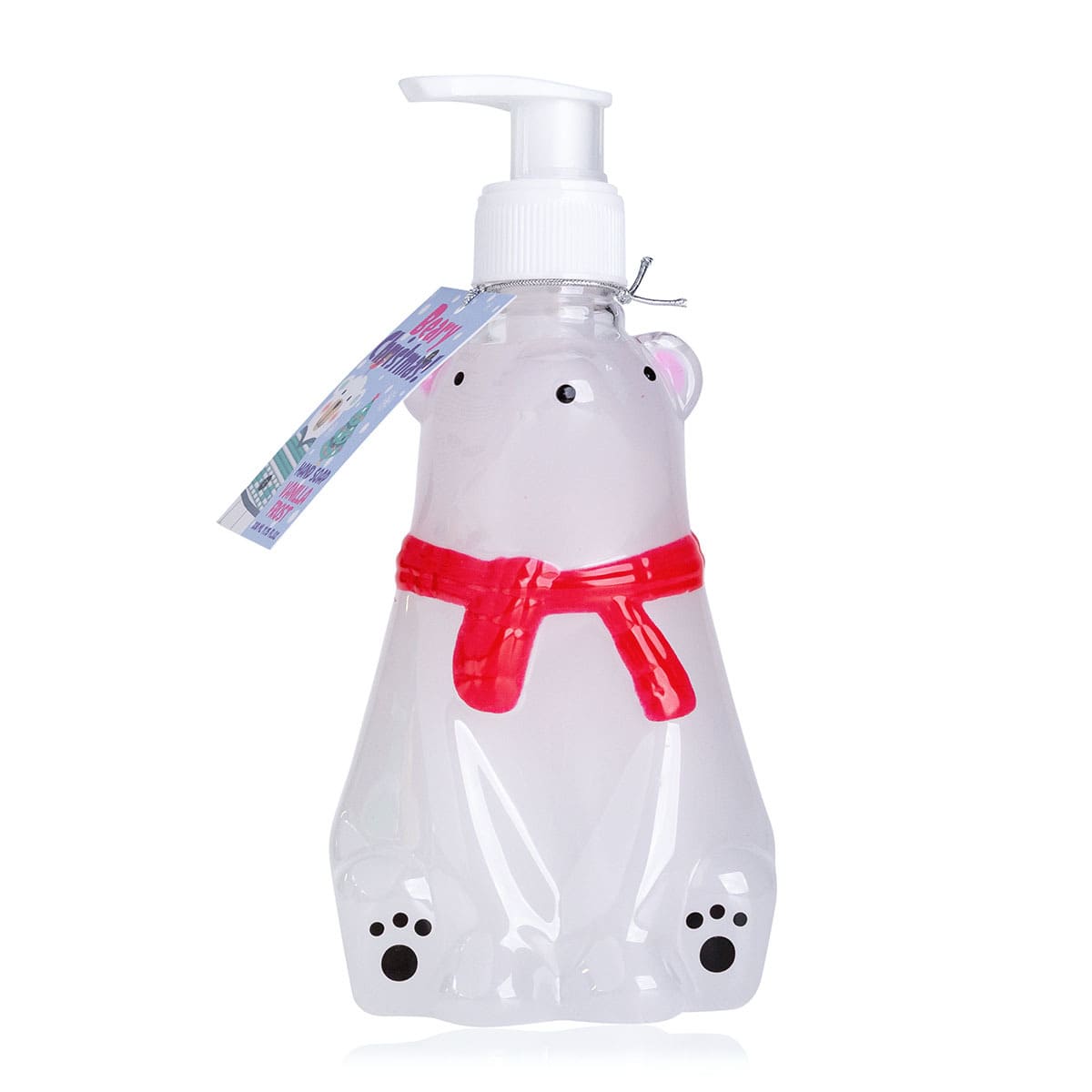 Accentra Seifenspender Eisbär, Flüssigseife, Weihnachtsseife, Weihnachtgeschenk, Mitbringsel, 8156668, Pumpspender
