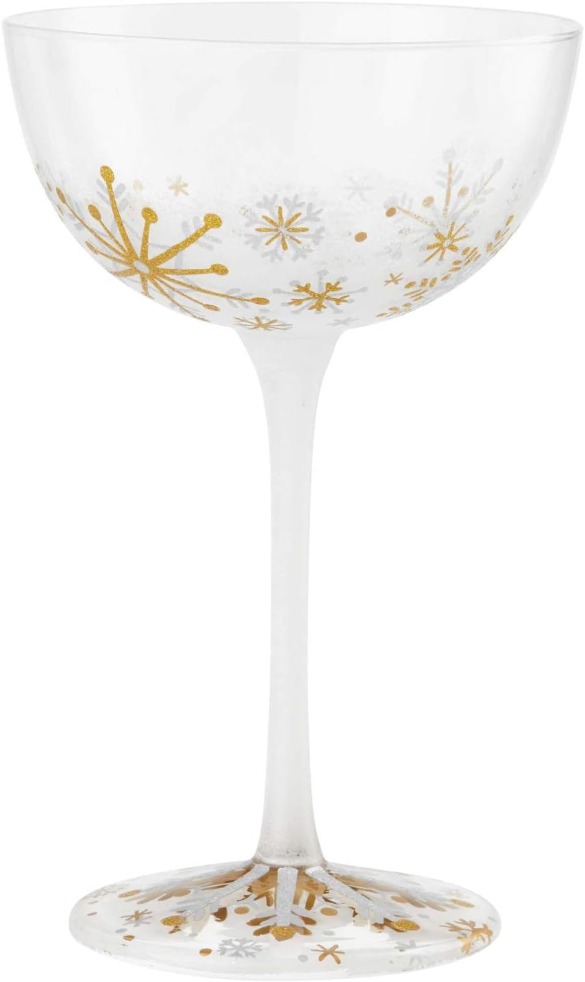 Cocktailglas - First Snowflakes Coupe Glass - Lolita Cocktailglas / Erste Schneeflocken 6004439