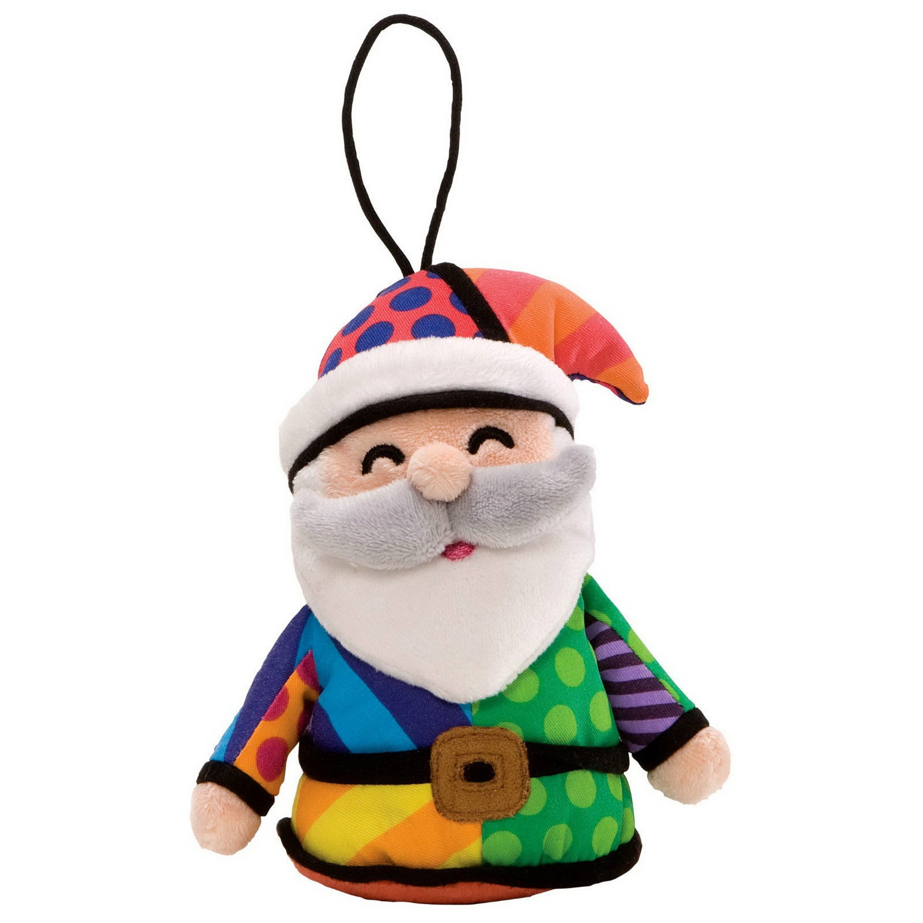 Plush Ornament - Weihnachtsmann im Britto-Design 4027892 - Romero Britto
