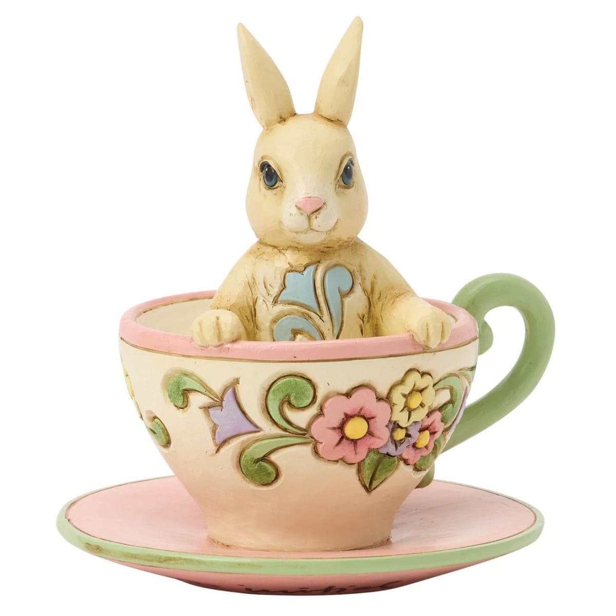 Osterhase in Teetasse - Bunny in Tea Cup 6017769 - Jim Shore Heartwood Creek Osterfigur