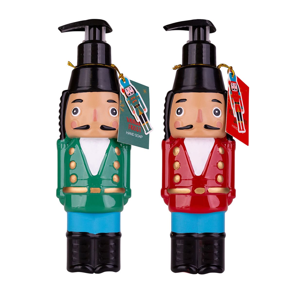 Accentra Seifenspender Nussknacker, Flüssigseife, Weihnachtsseife, Weihnachtgeschenk, Mitbringsel, 8160177
