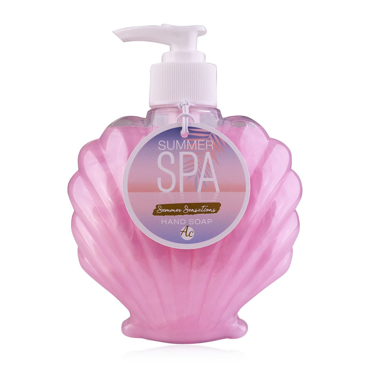 Seifenspender - Maritim / Muschel Summer Spa, rosa - Flüssigseife im Spender -Handseife 8160956b