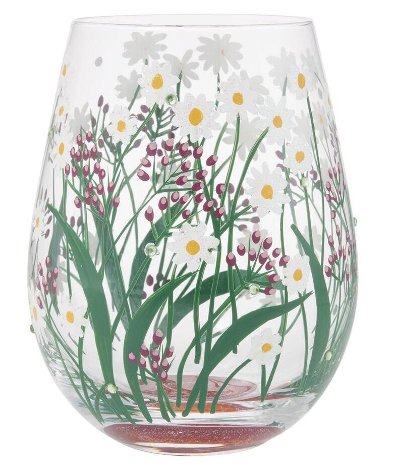 Trinkglas - Delicate Florals - Lolita Trinkglas - Stemless Glass - 6016976