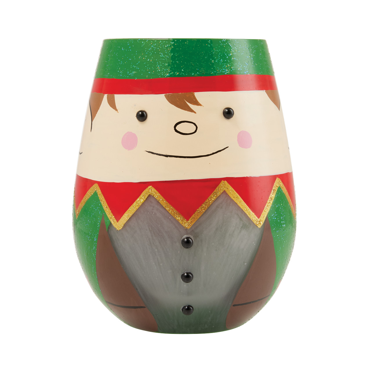 Trinkglas - Weihnachtself / Elf / Wichtel - Lolita Stemless Trinkglas 6017394