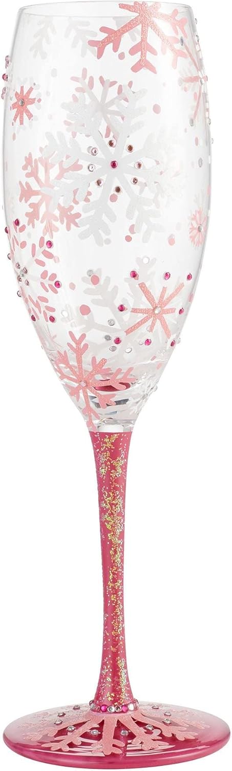 Prosecco-Glas -  Blushing Snowflakes - Lolita Prosecco Glass / Sektglas 6004437