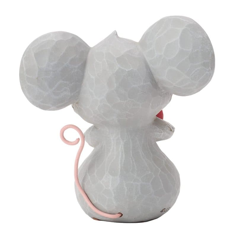 With All My Heart - Maus mit Herz / Mouse holding heart 6020342 - Heartwood Creek by Jim Shore