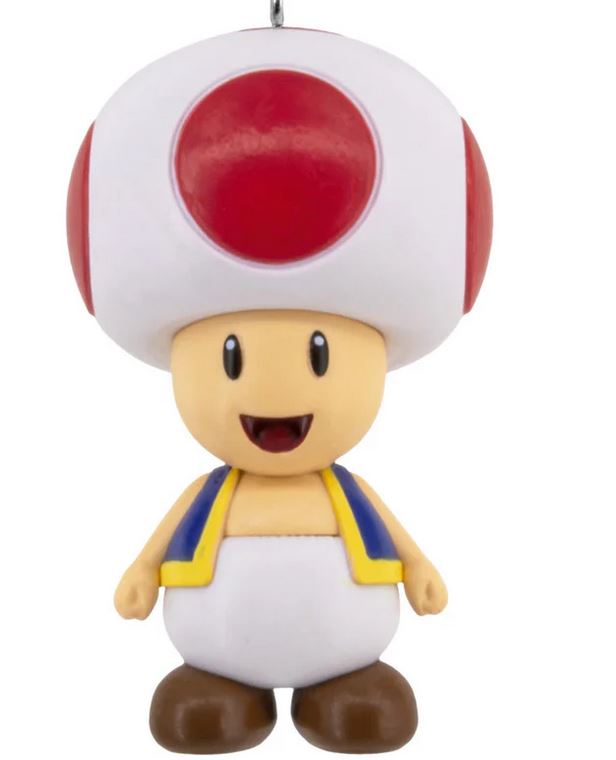 Nintendo Super Mario Bros - Toad Hallmark Ornament - Hallmark Disney Weihnachtsanhänger 30214263