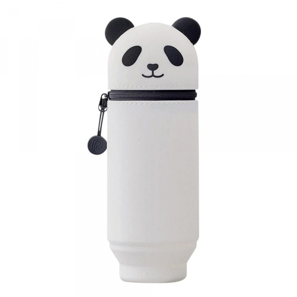 Lihit Lab, Punilabo, Stand Up PuniLabo, Punilabo, Lihit Lab, Federtasche und Stiftehalter, stehende Federtasche, Pencil Case, animal, Tiere, stand up pen case, Panda, Schlamper, Faulenzer, FedermappeCase, Stiftehalter, Federtasche, Schlampermäppchen, Schl