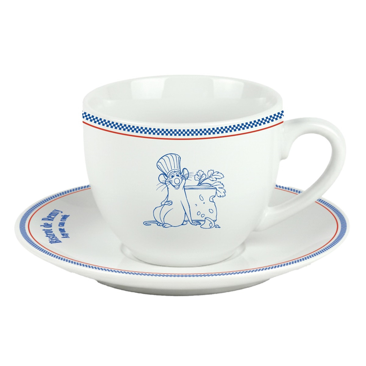 Ratatouille - Remy Bon Appetit Tasse mit Untertasse DN26444 – Disney Teller Christmas Inspirations