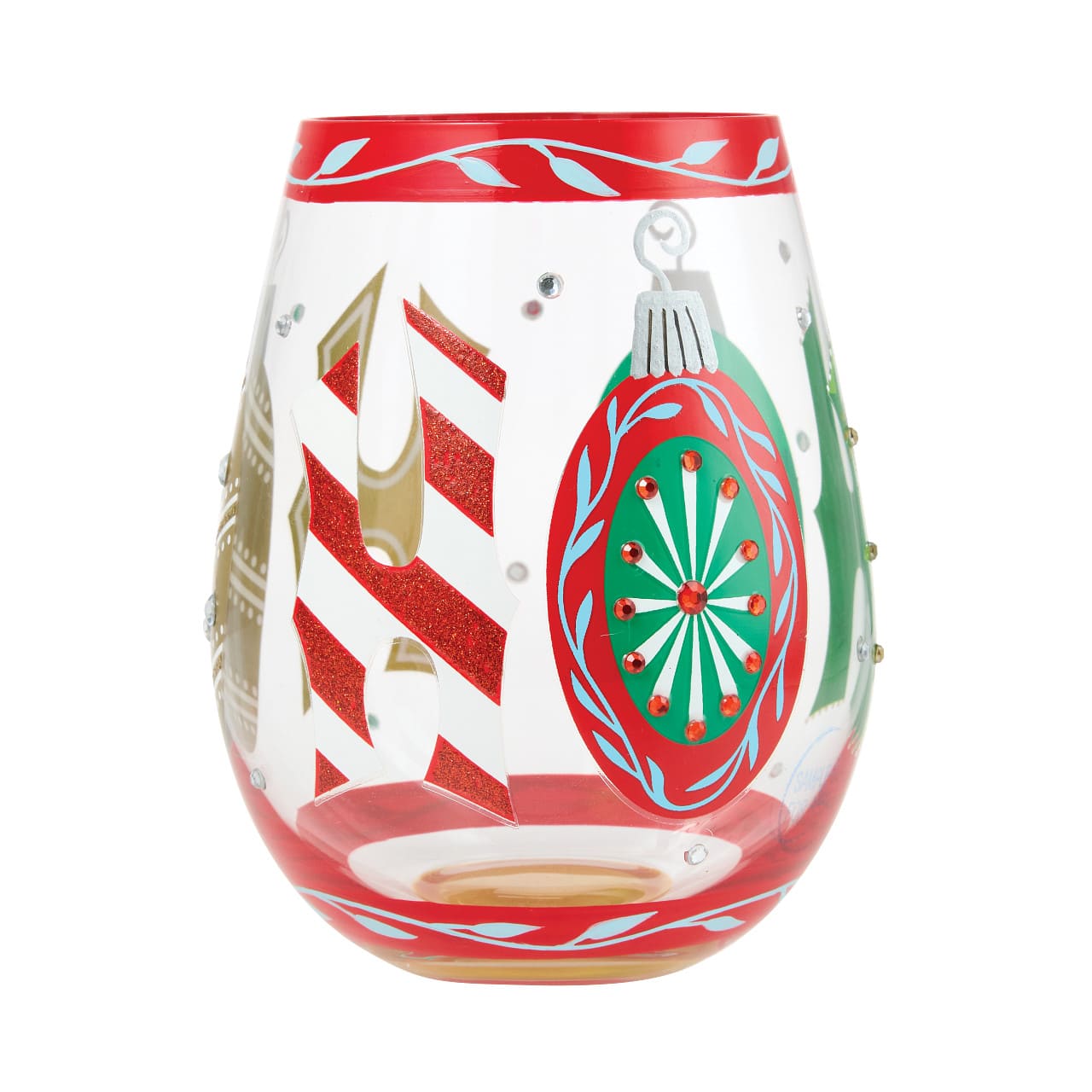 Ho Ho Ho Trinkglas - Lolita Glas 6019148 - Lolita Stemless Glass - Festliches Geschenk