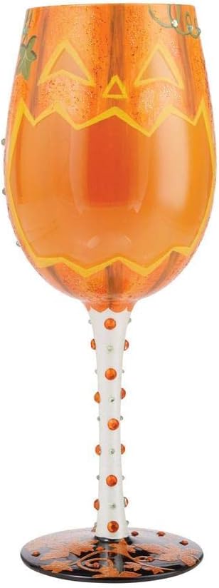 Halloweenglas - Wine-O-Lantern - Lolita Weinglas Halloween 6009614