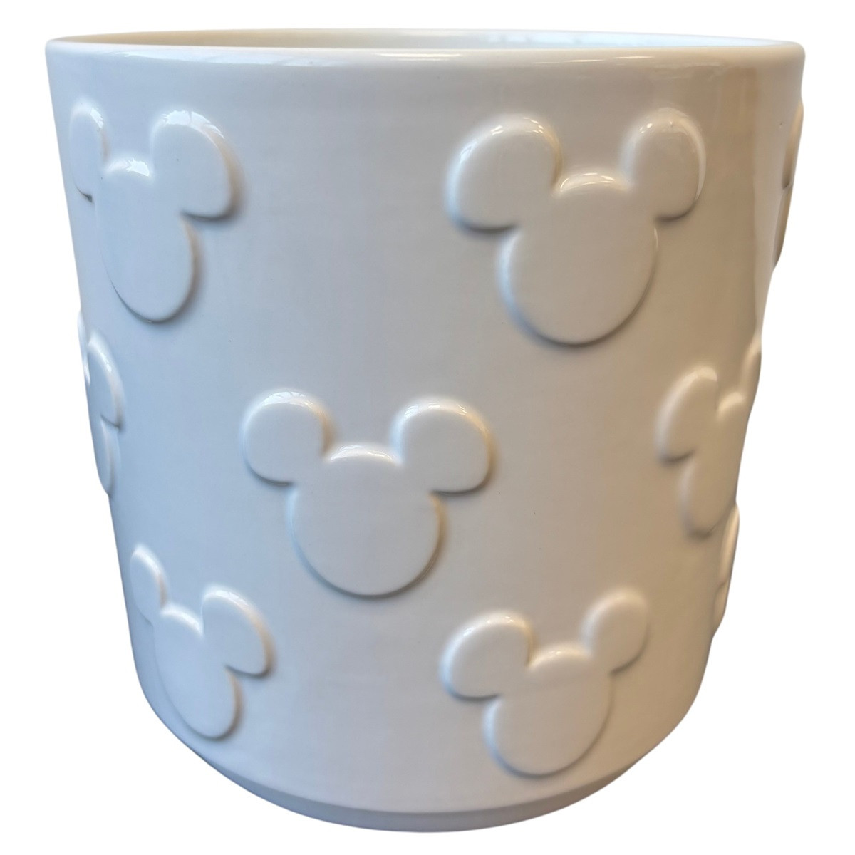 Blumentopf Micky Maus Relief / Mickey Mouse Übertopf 14 cm – DN94571 - Christmas Inspirations Disney Flower Pot