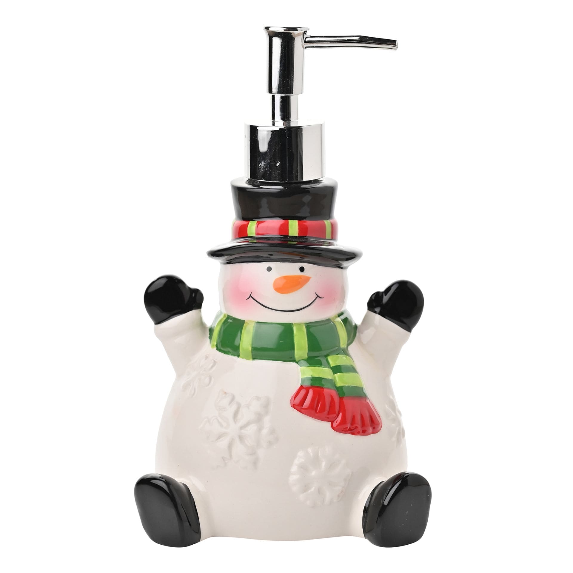 The Seasonal Gift Company, Seifenspender Schneemann, Flüssigseife, Seifenspender Weihnachten, Seifenspender Kreamik, nachhaltig