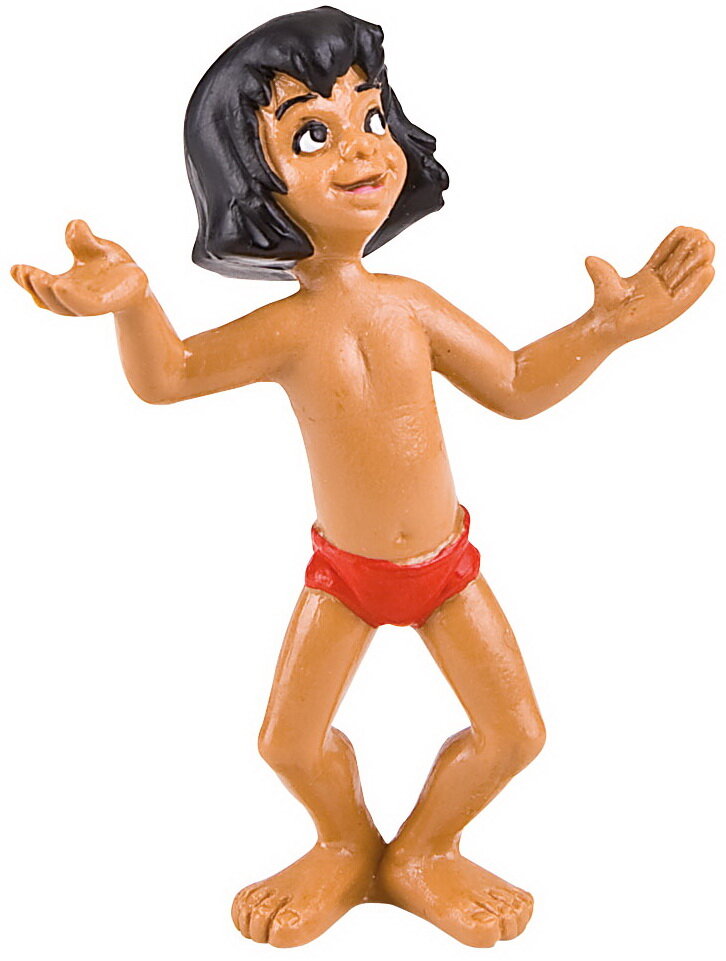 Dschungelbuch - Mogli /  Walt Disney Spielfigur - Tortenfigur - Disneyfigur Bullyland 12380