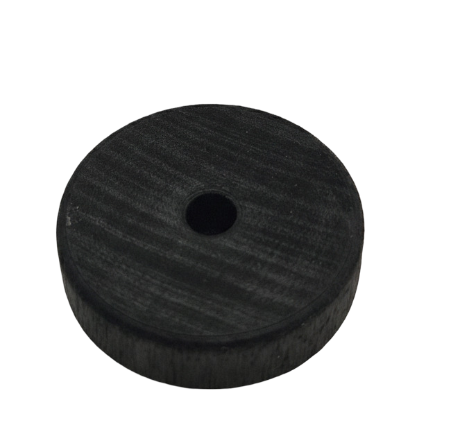 Fußplatte für Jahreszeitentisch in schwarz - Für Steckfiguren mit 6 mm Stecker