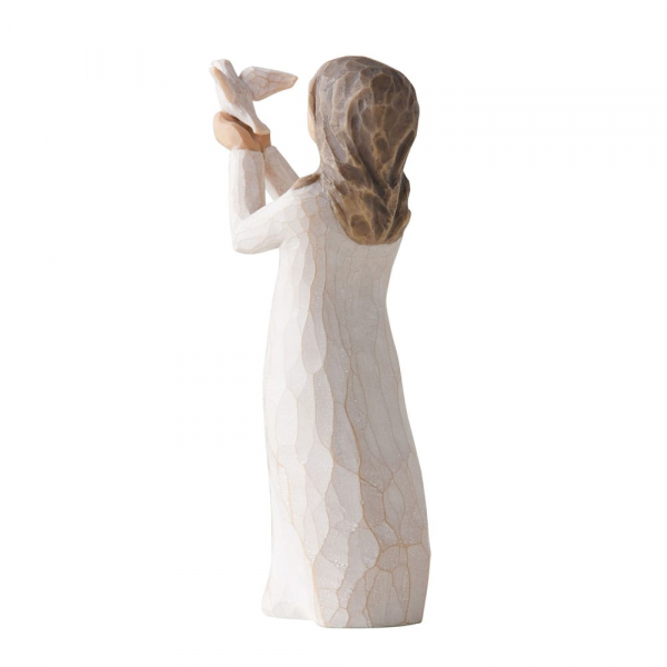 Soar - Emporsteigen / Mädchen mit Taube - Willow Tree Figur Susan Lordi 27173