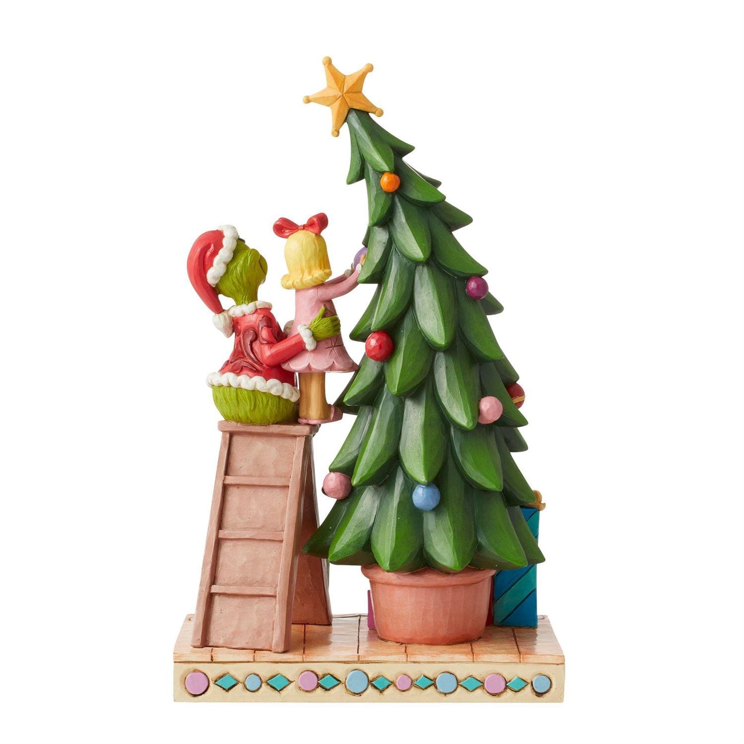 Grinch and Cindy Lou Decorating the Tree - The Grinch by Jim Shore 6012694