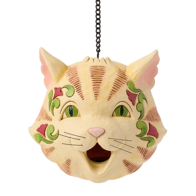 Vogelhaus Katze - Birdhouse Cat 6020196 / Heartwood Creek by Jim Shore