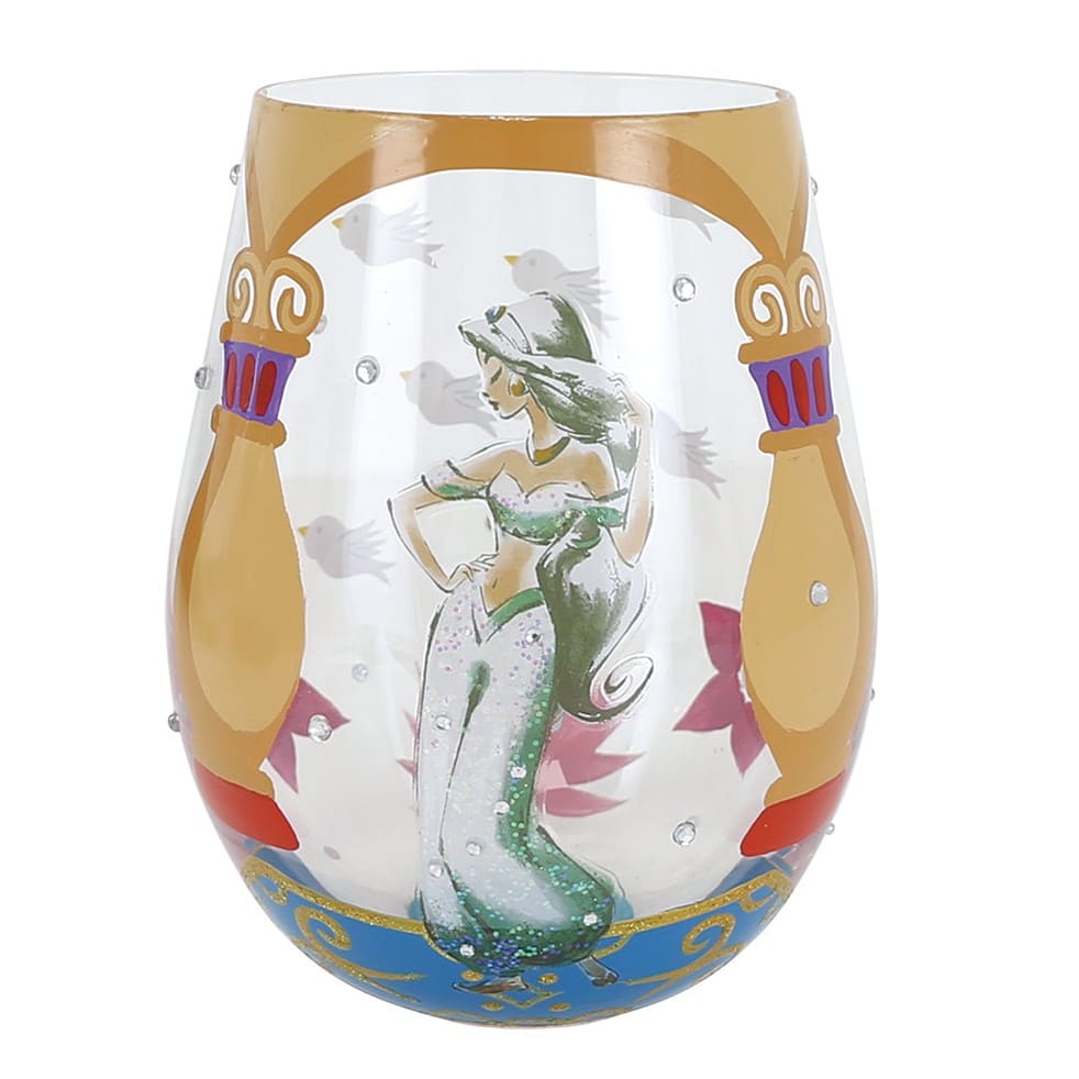 Disney Trinkglas Jasmine - Let Your Dreams Soar - Lolita Glas 6017416 - Jasmine mit Palast