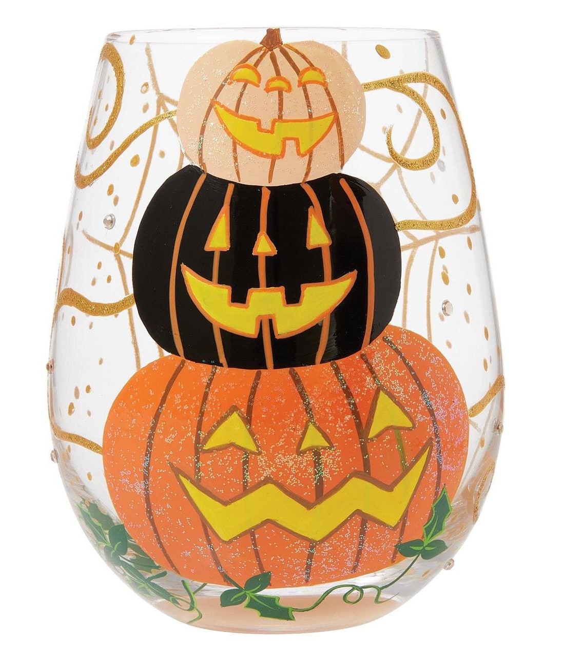 Lolita, Lolita Weinglas, Lolita Glas, Gläser, Hello Halloween Trinkglas, Halloween Kürbisse, Wine Glass, 6016406