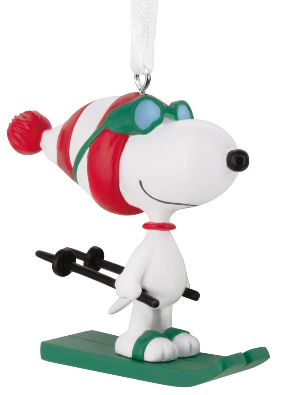 X-Mas Peanuts - Snoopy fährt Ski - 30206189 Hallmark Peanuts Ornament Weihnachtsanhänger X-Mas Peanuts - Snoopy fährt Ski - 30206189 Hallmark Peanuts Ornament Weihnachtsanhänger