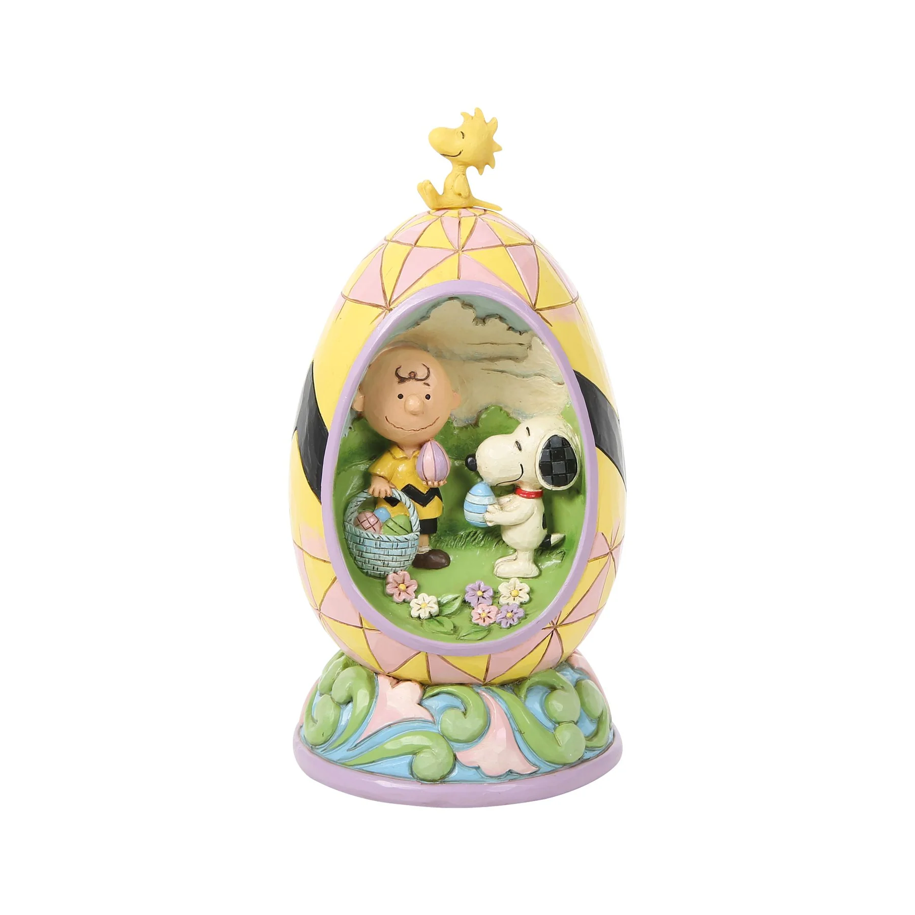 You're A Good Egg, Charlie Brown Osterei-Diorama - 6019592 Jim Shore Peanuts Snoopy Figur