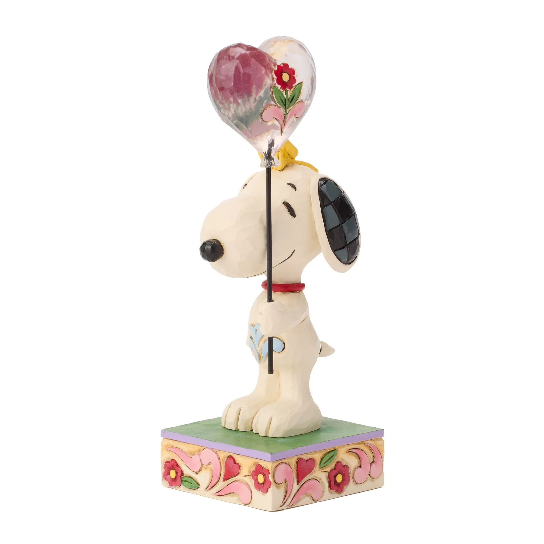 You Make My Heart Float - Snoopy & Woodstock Herzballon 6019590 Jim Shore Peanuts Snoopy Figur