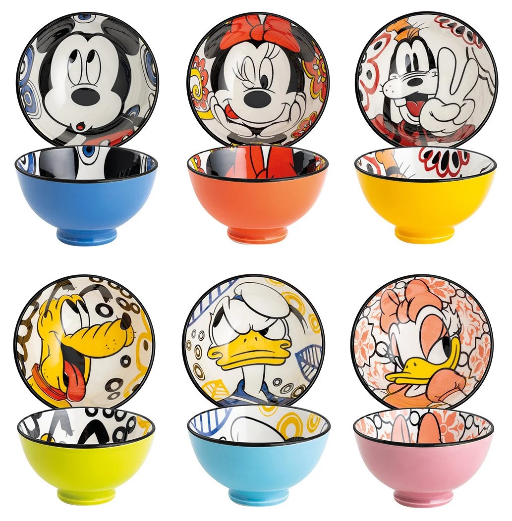 Disney Forever & Ever Schälchen Bowl - Set mit 6 Stück - 103052 Disney by Egan