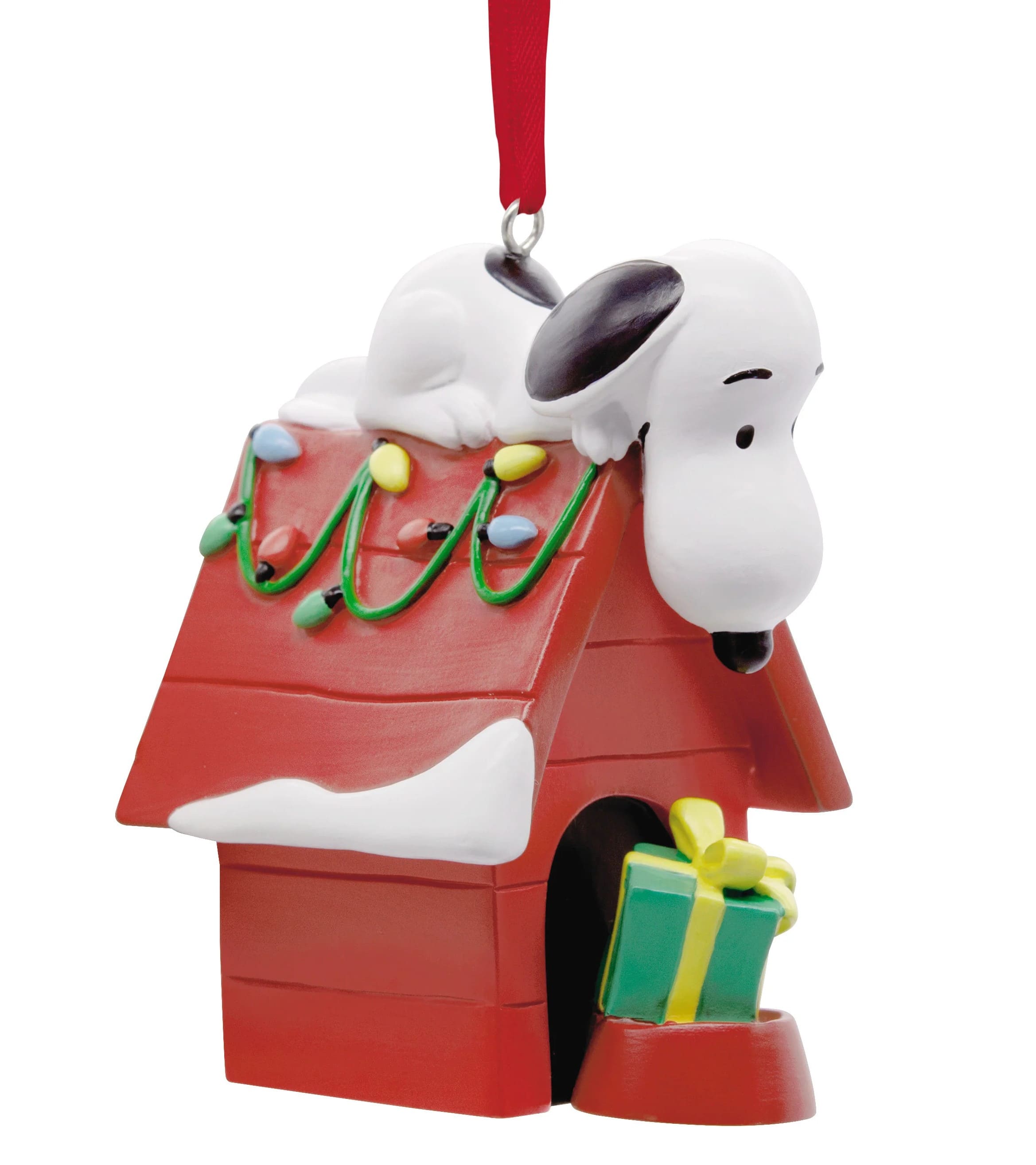 X-Mas Peanuts - Snoopy auf Hundehütte - Hallmark Ornament - Peanuts Weihnachtsanhänger 30196740