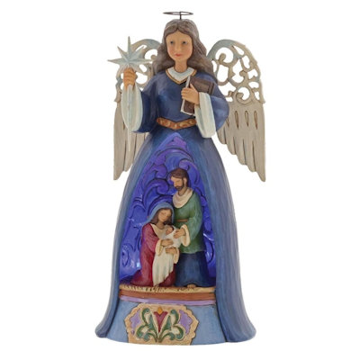 Heartwood Creek, Jim Shore, A Savior For All Angel, beleuchtet, illuminated, Engel