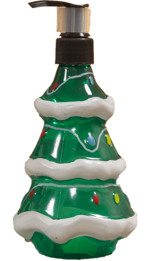 Widdop, The North Pole Novelties by Santa's Workshop, Flüssigseife im Spender, weihnachtliche Seife, Tannenbaum-Seifenspender, Seifenspender, XM8501, XM8501b