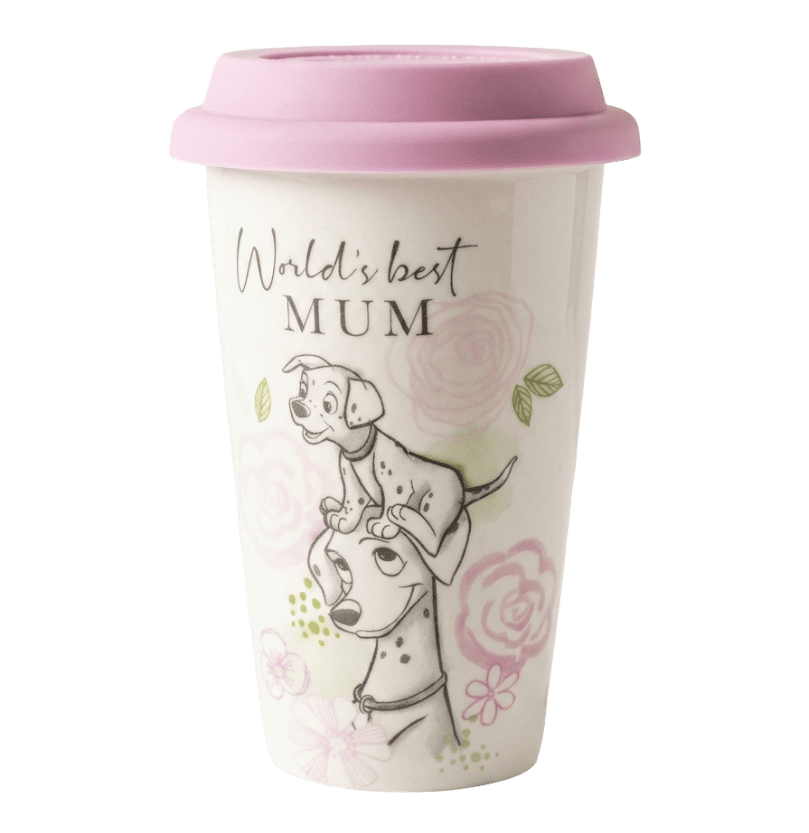 101 Dalmatiner Reisebecher Coffee-to-Go Becher 101 Dalmatiner - World's Best Mum Travel Mug - Disney by Widdop