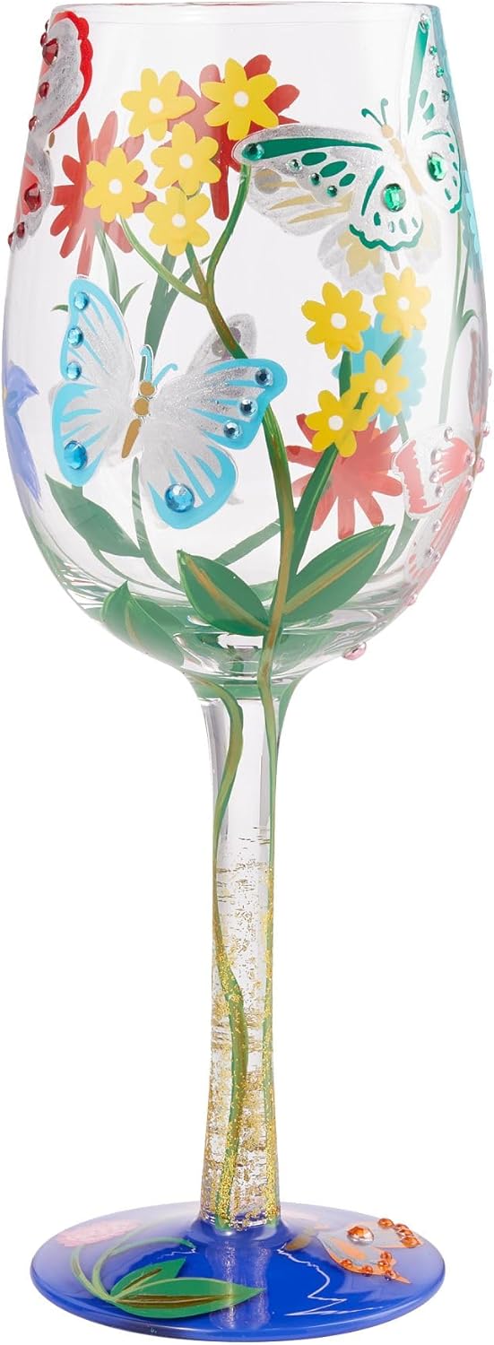 Gartenzauber - Bejeweled Butterfly - Lolita Weinglas 6009219