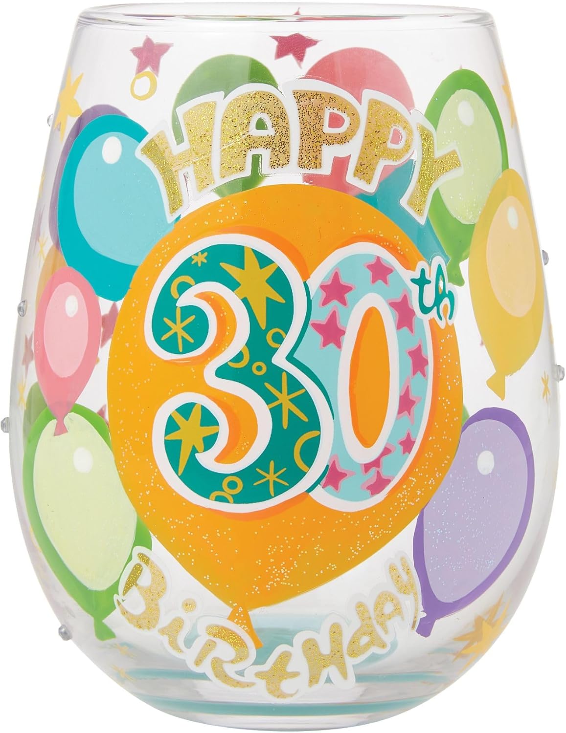 Trinkglas - Happy 30th Birthday / 30. Geburtstag - Lolita Trinkglas - 6015280